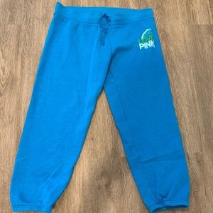 Victoria’s Secret PINK crop sweatpants (L)